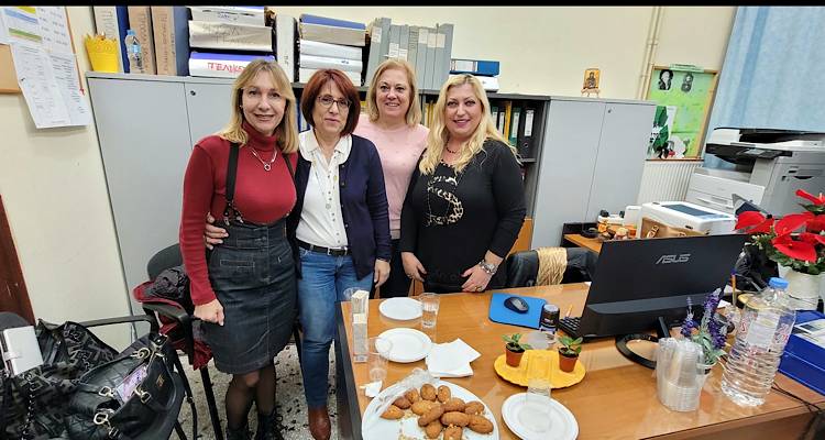 Επίσκεψη της Περιφερειακής Διευθύντριας Α/θμιας και Β/θμιας Εκπαίδευσης Β. Αιγαίου Κ. Στρατάκη στο Δ.ΙΕΚ ΛΗΜΝΟΥ