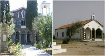 Κεκλεισμένων των θυρών οι Ιερές Ακολουθίες σε Αγ. Γεώργιο Ρεπανιδίου και Ζωοδόχου Πηγής Κότσινα