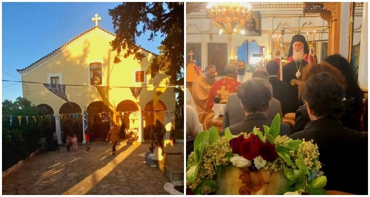 Τιμούν τον Άγιο Παχώμιο στο Καρπάσι | Παρών ο Μητροπολίτης Λήμνου