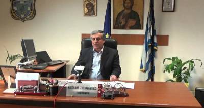 &Omicron; &Nu;. &Zeta;&eta;&sigma;&iota;&mu;ό&pi;&omicron;&upsilon;&lambda;&omicron;&sigmaf; &omicron; &nu;έ&omicron;&sigmaf; &Delta;&iota;&epsilon;&upsilon;&theta;&upsilon;&nu;&tau;ή&sigmaf; &sigma;&tau;&eta; &Gamma;&epsilon;&nu;&iota;&kappa;ή &Pi;&epsilon;&rho;&iota;&phi;&epsilon;&rho;&epsilon;&iota;&alpha;&kappa;ή &Alpha;&sigma;&tau;&upsilon;&nu;&omicron;&mu;&iota;&kappa;ή &Delta;/&nu;&sigma;&eta; &Beta;&omicron;&rho;&epsilon;ί&omicron;&upsilon; &Alpha;&iota;&gamma;&alpha;ί&omicron;&upsilon;