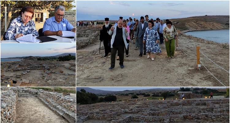 Επίσκεψη Μενδώνη στη Λήμνο: Η πολιτιστική ταυτότητα της Λήμνου πιο ζωντανή από ποτέ!