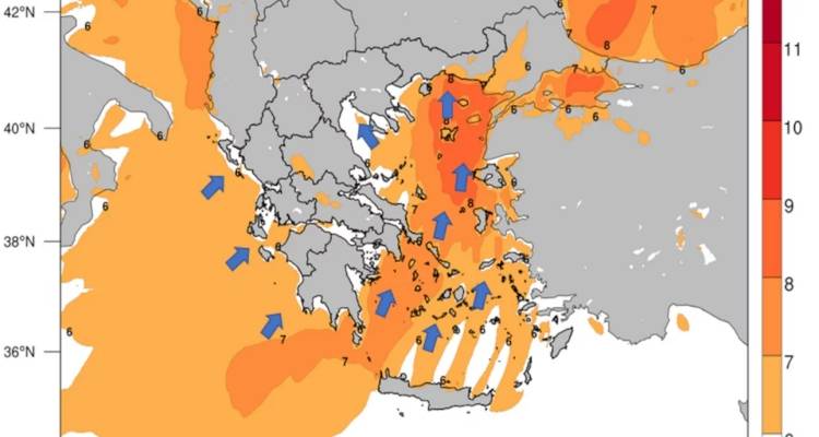 Μeteo: Βροχές επιπέδου 4 σήμερα | Νέο κύμα κακοκαιρίας με έντονα φαινόμενα [χάρτες]