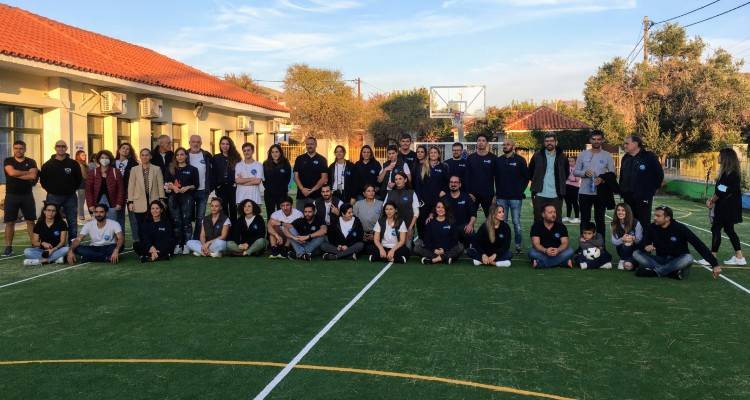 Αποστολή +ΠΛΕΥΣΗΣ | Εγκαίνια Πολυγηπέδου Στο Σχολείο Αγίου Ευστρατίου