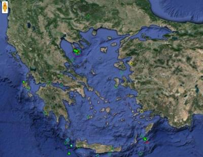 Δύο ισχυροί σεισμοί «ξύπνησαν» τη Χαλκιδική | Αισθητή η δόνηση και στη Λήμνο