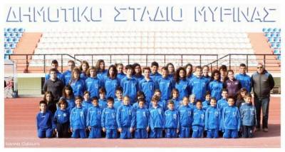 Το τμήμα στίβου της Α. Ε. Λήμνου κόβει τη βασιλόπιτά της