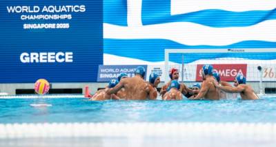 Θρίαμβος της Εθνικής πόλο ανδρών επί της Ιταλίας (17-11) | Πανηγυρικά στα ημιτελικά του Παγκοσμίου πρωταθλήματος
