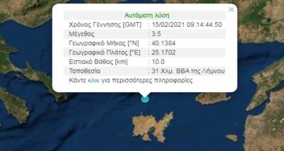 &Pi;&rho;&iota;&nu; &alpha;&pi;ό &lambda;ί&gamma;&omicron;: &Sigma;&epsilon;&iota;&sigma;&mu;ό&sigmaf; &beta;ό&rho;&epsilon;&iota;&alpha; &tau;&eta;&sigmaf; &Lambda;ή&mu;&nu;&omicron;&upsilon;