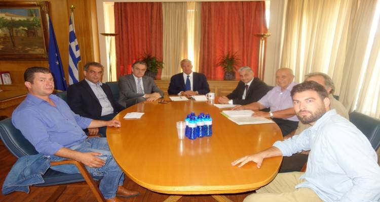 Εκπρόσωποι αυτοδιοικητικών και παραγωγικών φορέων της Λήμνου συνάντησαν τον Μ. Βορίδη