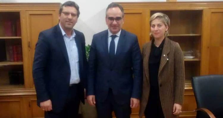 Με τον Κοντοζαμάνη συναντήθηκαν Μαρινάκης – Κακαλή | Ο υφυπ. δεσμεύτηκε να επισκεφθεί Λήμνο και Αϊ-Στράτη