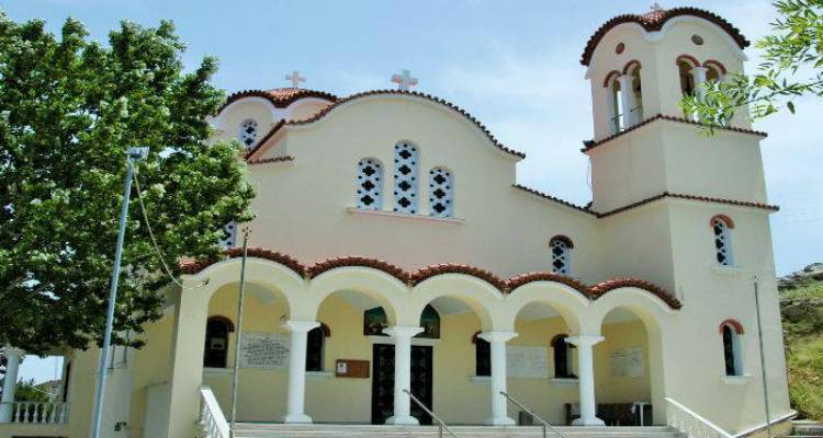 Ά&gamma;&iota;&omicron;&sigmaf; &Delta;&eta;&mu;ή&tau;&rho;&iota;&omicron;&sigmaf;: &Iota;&epsilon;&rho;ά &Pi;&alpha;&nu;ή&gamma;&upsilon;&rho;&iota;&sigmaf; &tau;&eta;&sigmaf; &Pi;&alpha;&nu;&alpha;&gamma;&iota;ά&sigmaf; &tau;&eta;&sigmaf; &Epsilon;&lambda;&epsilon;&omicron;ύ&sigma;&eta;&sigmaf;