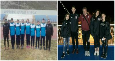 Στη Λέσβο ΑΕΛ και Ηφαιστία για τους Διασυλλογικούς Αγώνες (photos)