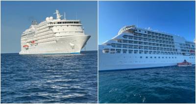 Το πολυτελές κρουαζιερόπλοιο Seven Seas Navigator στη Λήμνο