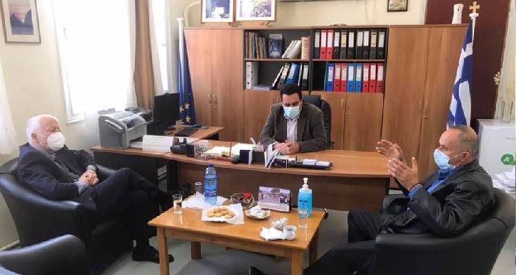 Το Νοσοκομείο Λήμνου επισκέφθηκε ο Περιφερειάρχης Βορείου Αιγαίου