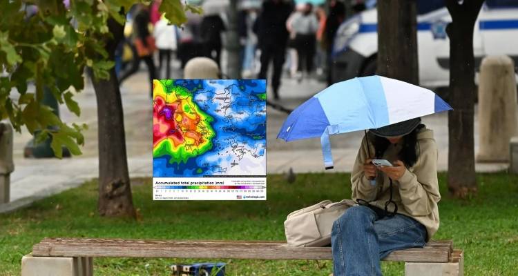 Δύο φάσεις κακοκαιρίας φέρνουν βροχές και καταιγίδες σε μεγάλο μέρος της χώρας -Η πρόγνωση των μετεωρολόγων