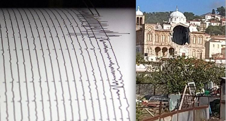 Σεισμός στη Σάμο: Έπεσε εκκλησία στο Καρλόβασι - Δείτε βίντεο