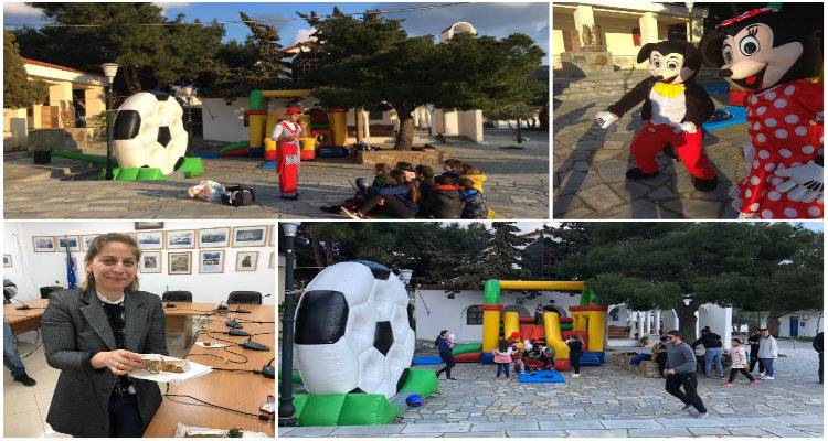 Στον Άγιο Ευστράτιο ταξίδεψαν ο Μίκυ και η Μίνι
