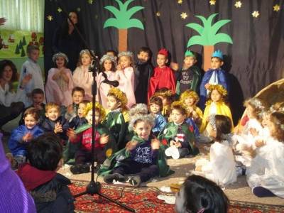 Η Χριστουγεννιάτικη παιδική γιορτή του Δημοτικού Παιδκού Σταθμού Μύρινας