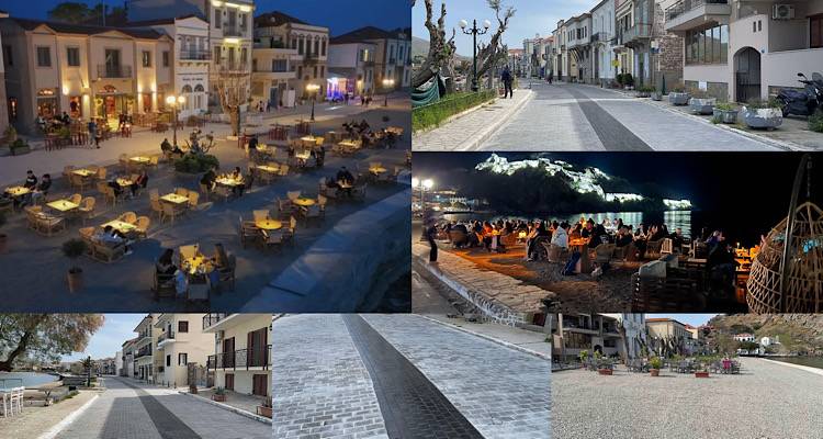 Μας είχε λείψει ο Ρωμαίικος | Εικόνα πλήρους ανανέωσης για το πιο αρχοντικό κομμάτι της Μύρινας (photos+video)