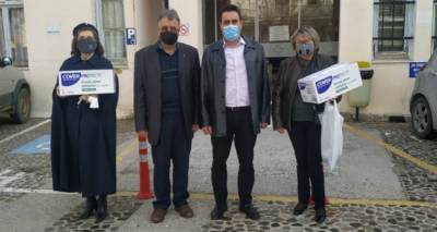 Ερυθρός Σταυρός Λήμνου: Παρέδωσε 1.000 μάσκες στο Νοσοκομείο Λήμνου, προσφορά του Παντελή Αχιλιά