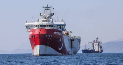 Ξανά εντός της ελληνικής υφαλοκρηπίδας το Oruc Reis