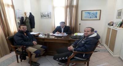 Στο Δήμαρχο αντιπροσωπεία του Συνδέσμου Ερασιτεχνών Ποδοσφαιριστών Λήμνου
