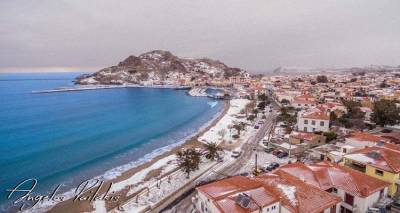 &Kappa;&alpha;&iota; &pi;ά&lambda;&iota; &sigma;&tau;&eta;&nu;&hellip; &kappa;&alpha;&tau;ά&psi;&upsilon;&xi;&eta; &eta; &Lambda;ή&mu;&nu;&omicron;&sigmaf; &alpha;&pi;ό &tau;&eta;&nu; &Kappa;&upsilon;&rho;&iota;&alpha;&kappa;ή | 8 &mu;&pi;&omicron;&phi;ό&rho;, &beta;&rho;&omicron;&chi;έ&sigmaf; &kappa;&alpha;&iota; &chi;&iota;&omicron;&nu;ό&pi;&tau;&omega;&sigma;&eta; &tau;&eta; &Delta;&epsilon;&upsilon;&tau;έ&rho;&alpha;