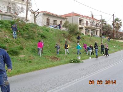 300 νέα δενδρύλλια φύτεψε ο Πολιτιστικός Σύλλογος Αγίου Δημητρίου