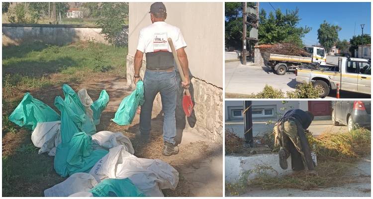 Ευχαριστήριο της Προέδρου Τσιμανδρίων προς την Υπηρεσία Καθαριότητας του Δήμου Λήμνου