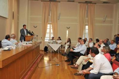 Οι θέσεις Βαρβιτσιώτη για τις «Ακτοπλοϊκές Συγκοινωνίες του Βορείου Αιγαίου» (photos)