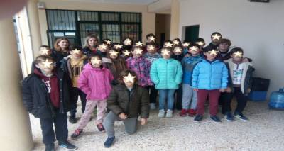 &laquo;&Gamma;&upsilon;&mu;&nu;ά&sigma;&iota;&omicron; &Epsilon;&rho;&chi;ό&mu;&alpha;&sigma;&tau;&epsilon;&raquo; &epsilon;ί&pi;&alpha;&nu; &omicron;&iota; &mu;&alpha;&theta;&eta;&tau;έ&sigmaf; &tau;&eta;&sigmaf; &Sigma;&Tau; &tau;ά&xi;&eta;&sigmaf; &tau;&omicron;&upsilon; 1&omicron;&upsilon; &Delta;&eta;&mu;&omicron;&tau;&iota;&kappa;&omicron;ύ (photos)