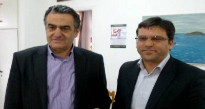 Συνάντηση Μαρινάκη - Αθανασίου (photo)