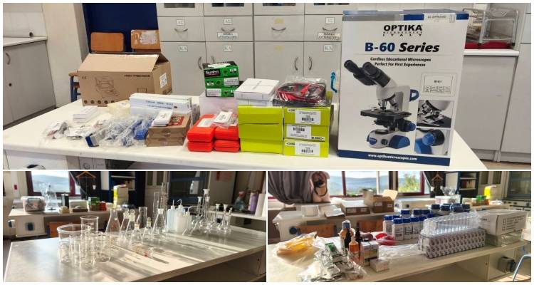 Ευχαριστήριο του Γυμνασίου Μούδρου προς το Ίδρυμα &quot;Αντώνιος και Ιωάννης Αγγελικούσης&quot; για τη γενναιόδωρη στήριξη