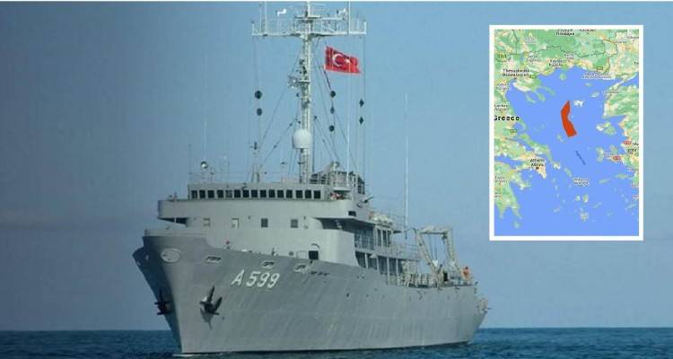 Τσεσμέ: Διάβημα ετοιμάζει η Αθήνα για το τουρκικό υδρογραφικό