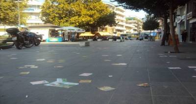 Ο Δήμος Λήμνου προειδοποιεί: Όχι στη ρύπανση από διαφημιστικά φυλλάδια