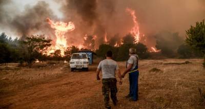 Φωτιά στα Βίλια: Καίει για πέμπτη μέρα | Κινείται προς το όρος Κανδήλι το πύρινο μέτωπο