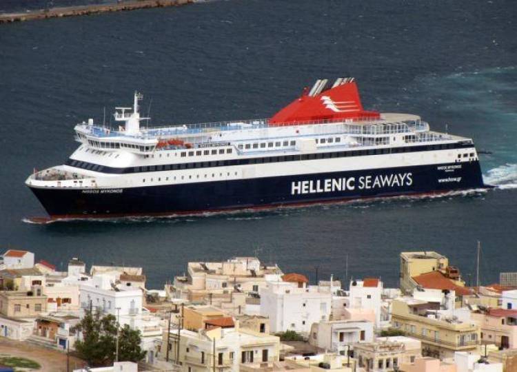 Το «Νήσος Μύκονος» στην άγονη γραμμή του Βορείου Αιγαίου | Σε λίγο ολοκληρώνεται το Σ.Α.Σ.