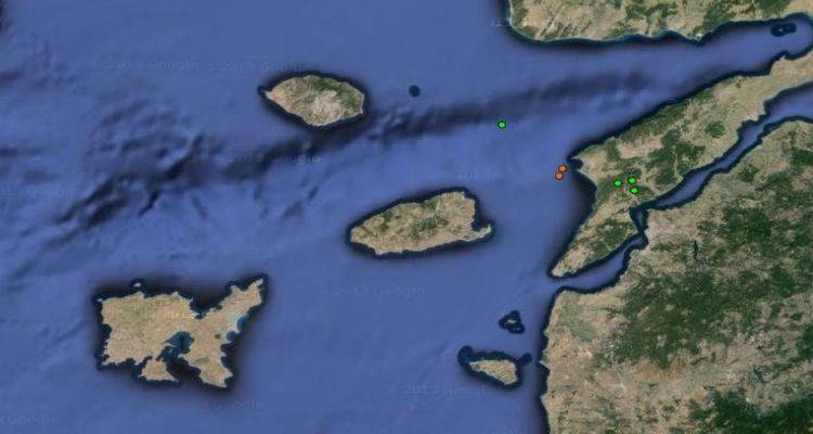&Delta;ύ&omicron; &sigma;&epsilon;&iota;&sigma;&mu;&iota;&kappa;έ&sigmaf; &delta;&omicron;&nu;ή&sigma;&epsilon;&iota;&sigmaf; &tau;&alpha; &xi;&eta;&mu;&epsilon;&rho;ώ&mu;&alpha;&tau;&alpha; &sigma;&tau;&eta; &Sigma;&alpha;&mu;&omicron;&theta;&rho;ά&kappa;&eta;