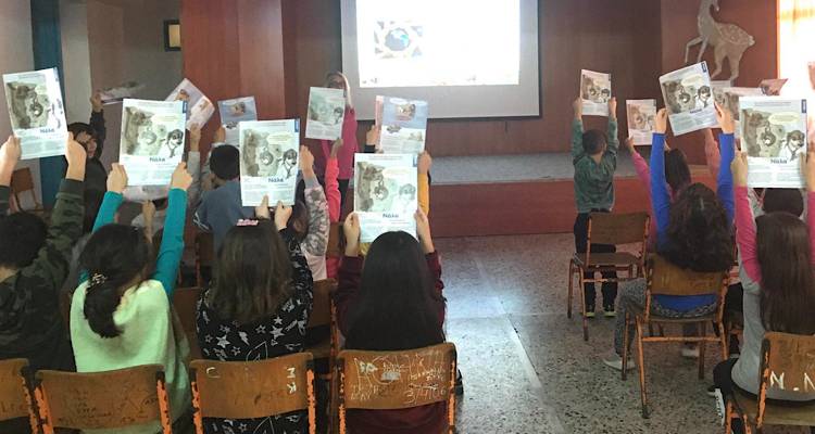 Οι μικροί μαθητές της Λήμνου, ενημερώθηκαν για τα ζώα συντροφιάς