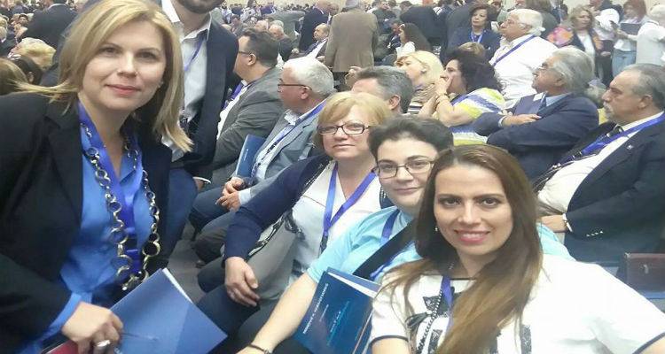 &Epsilon;&lambda;&epsilon;&omicron;&nu;ώ&rho;&alpha; &Gamma;&epsilon;ώ&rho;&gamma;&alpha;: &laquo;&Delta;&upsilon;&nu;&alpha;&mu;&iota;&kappa;ή &eta; &sigma;&upsilon;&mu;&mu;&epsilon;&tau;&omicron;&chi;ή &tau;&eta;&sigmaf; &Lambda;ή&mu;&nu;&omicron;&upsilon; &sigma;&tau;&omicron; &Sigma;&upsilon;&nu;έ&delta;&rho;&iota;&omicron; &tau;&eta;&sigmaf; &Nu;&Delta;&raquo;