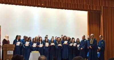 Τελετή καθομολόγησης και απονομής τίτλων σπουδών για τους φοιτητές της Λήμνου