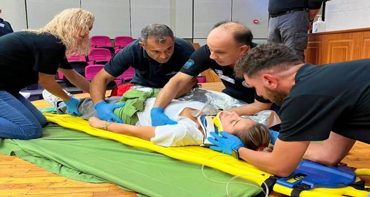 Ο Χρήστος Ολτούμης εκπαιδευτής στο «PreHospital Trauma Life Support»