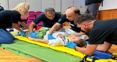 Ο Χρήστος Ολτούμης εκπαιδευτής στο «PreHospital Trauma Life Support»