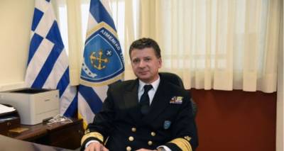 Στη Λήμνο ο Αρχηγός του Λιμενικού Σώματος συνοδευμένος από τη Χ. Καλογήρου