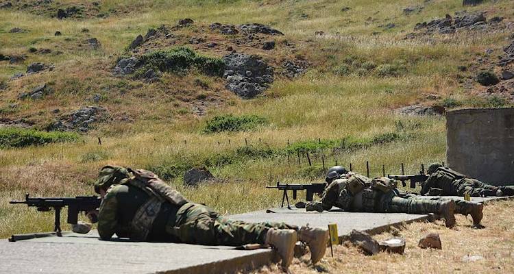 Λήμνος: Ταυτόχρονες βολές όπλων ευθυτενούς τροχιάς σε «Παραδείσι» και «Βραχνή Παναγιά»
