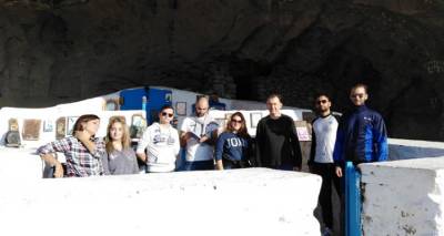 &Sigma;&pi;&omicron;&upsilon;&delta;&alpha;&sigma;&tau;έ&sigmaf; &tau;&omicron;&upsilon; &Iota;&Epsilon;&Kappa; &Lambda;ή&mu;&nu;&omicron;&upsilon; &epsilon;&pi;&iota;&sigma;&kappa;έ&phi;&theta;&eta;&kappa;&alpha;&nu; &tau;&eta;&nu; &Pi;&alpha;&nu;&alpha;&gamma;&iota;ά &tau;&eta;&nu; &Kappa;&alpha;&kappa;&alpha;&beta;&iota;ώ&tau;&iota;&sigma;&sigma;&alpha; (photos)