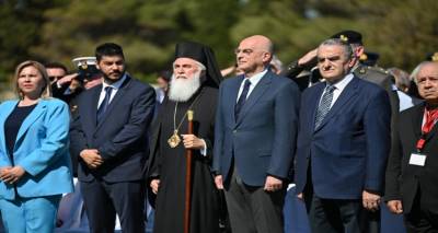 Ο ΥΕΘΑ Νίκος Δένδιας στη Λήμνο για τις εκδηλώσεις «Τιμής και Μνήμης για τους Πεσόντες στην Εκστρατεία της Καλλίπολης»