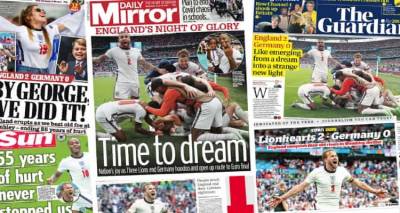 EURO: Αγγλία- Γερμανία 2-0 | It is coming home!
