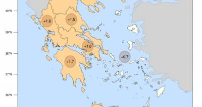 Meteo: &Omicron; &phi;&epsilon;&tau;&iota;&nu;ό&sigmaf; &Alpha;ύ&gamma;&omicron;&upsilon;&sigma;&tau;&omicron;&sigmaf; ή&tau;&alpha;&nu; &omicron; &pi;&iota;&omicron; &zeta;&epsilon;&sigma;&tau;ό&sigmaf; &alpha;&pi;ό &tau;&omicron; 2010 &sigma;&epsilon; &Pi;&epsilon;&lambda;&omicron;&pi;ό&nu;&nu;&eta;&sigma;&omicron;, &Beta;ό&rho;&epsilon;&iota;&alpha; &kappa;&alpha;&iota; &Delta;&upsilon;&tau;&iota;&kappa;ή &Epsilon;&lambda;&lambda;ά&delta;&alpha;