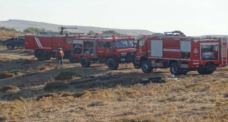 Επίσημο ανακοινωθέν της Πυροσβεστικής Υπηρεσίας Λήμνου για τις χθεσινές φωτιές