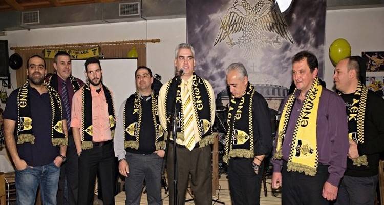 Ο Λημνιός Αποστόλης Παπαμαλής στα 300 ιδρυτικά μέλη της Λέσχης Φίλων Καλοθοσφαίρισης της ΑΕΚ